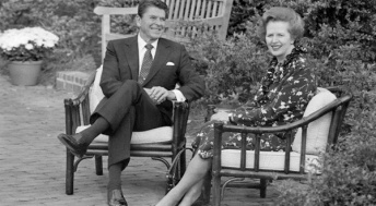 Margaret Thatcher και Ronald Reagan